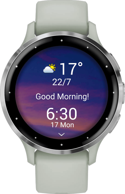 Garmin Venu 3s - Smartwatch - AMOLED-scherm - 41 mm - Sage Grey