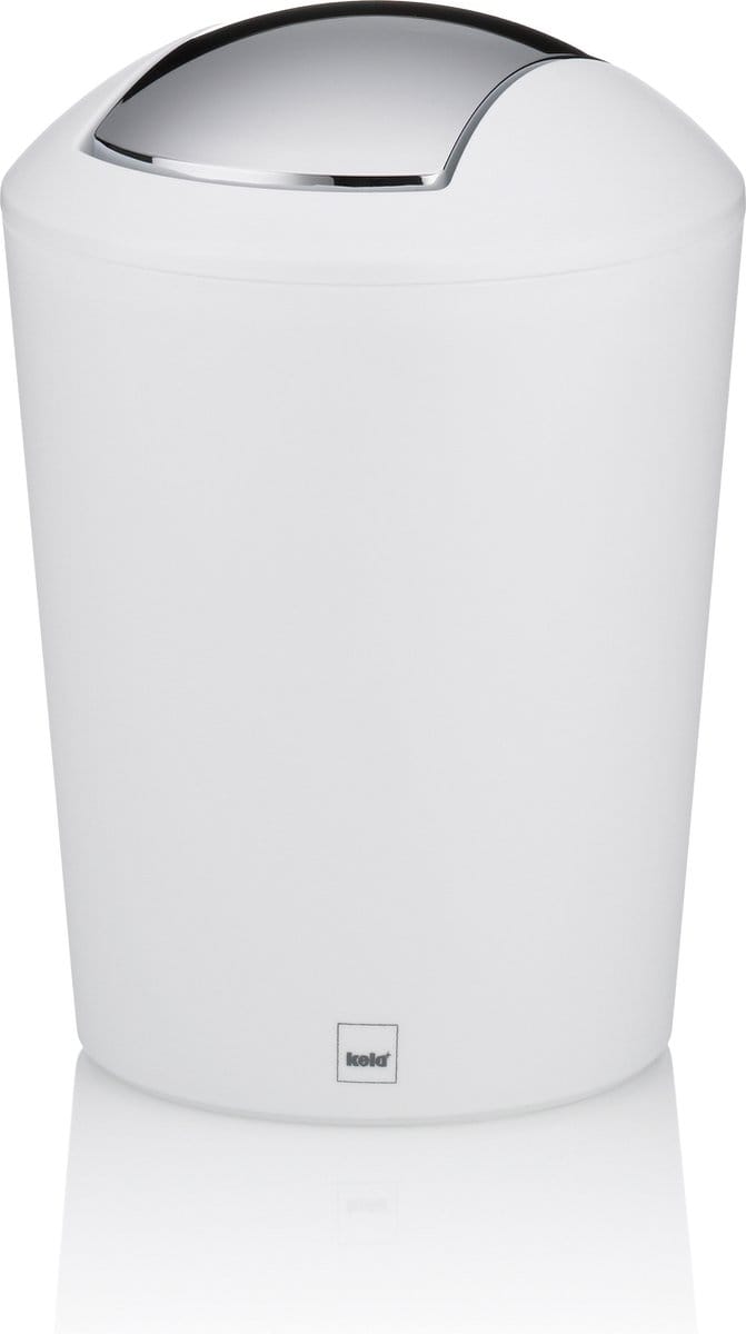 Marta Afvalemmer Swing - 1,7 l - Wit - Kela