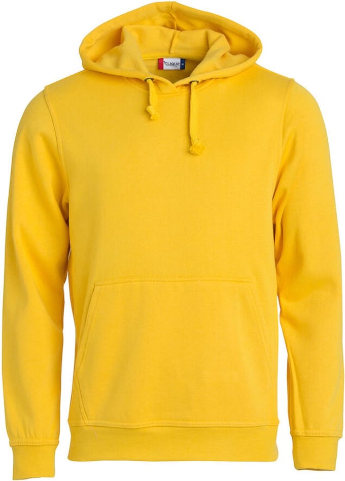 Clique Basic hoody Lemon maat S