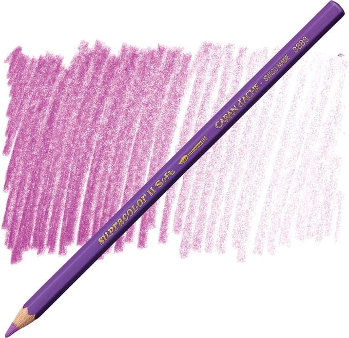 Caran d'Ache Supracolor aquarel potlood 111 mauve