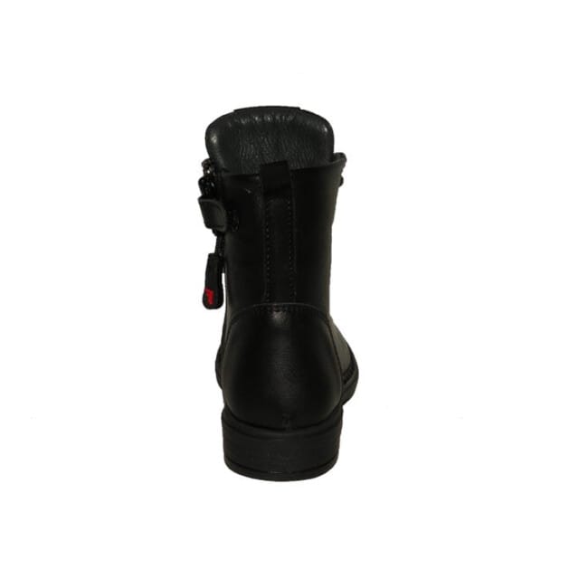 Jochie & Freaks 23368 black Brianna Meisjes Veterboot - Zwart - 33
