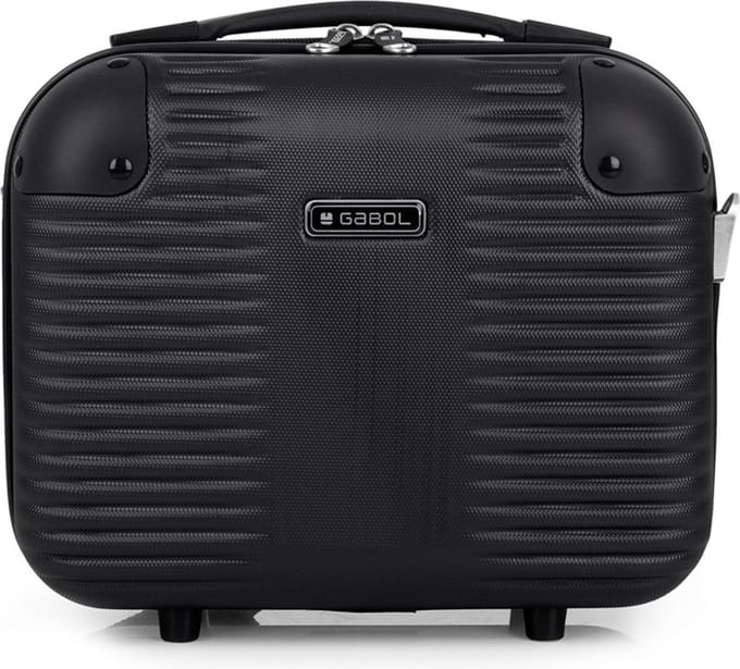 Gabol Balance XP Beautycase 30 cm - 12 L - Ritssluiting - grau