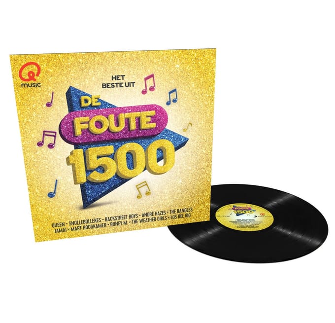 Qmusic: Het Beste Uit De Foute 1500 (LP)
