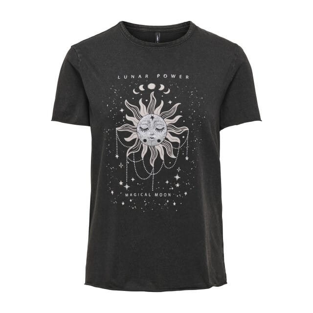 Regular fit T-shirt van puur katoen Model 'LUCY'