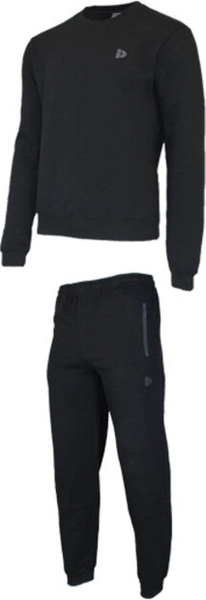 Donnay - Joggingsuit John - Joggingpak - Black (020) - maat M
