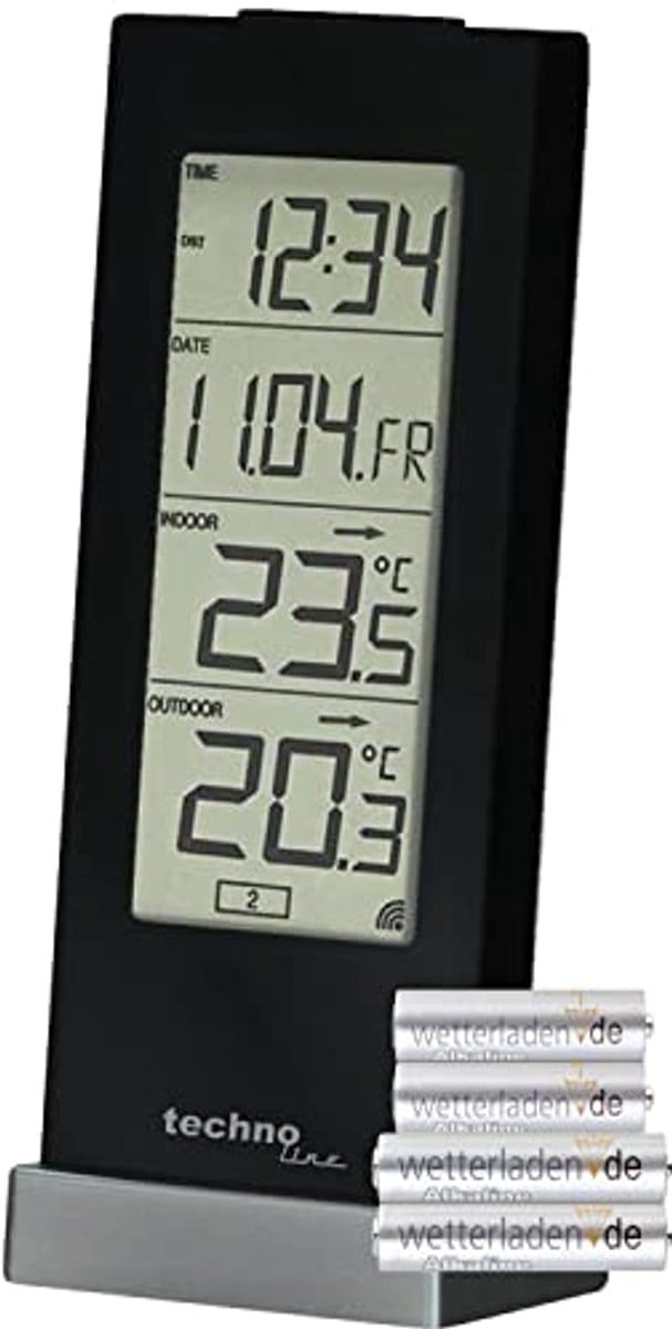 Digitaal Weerstation met Radioklok en Temperatuurweergave