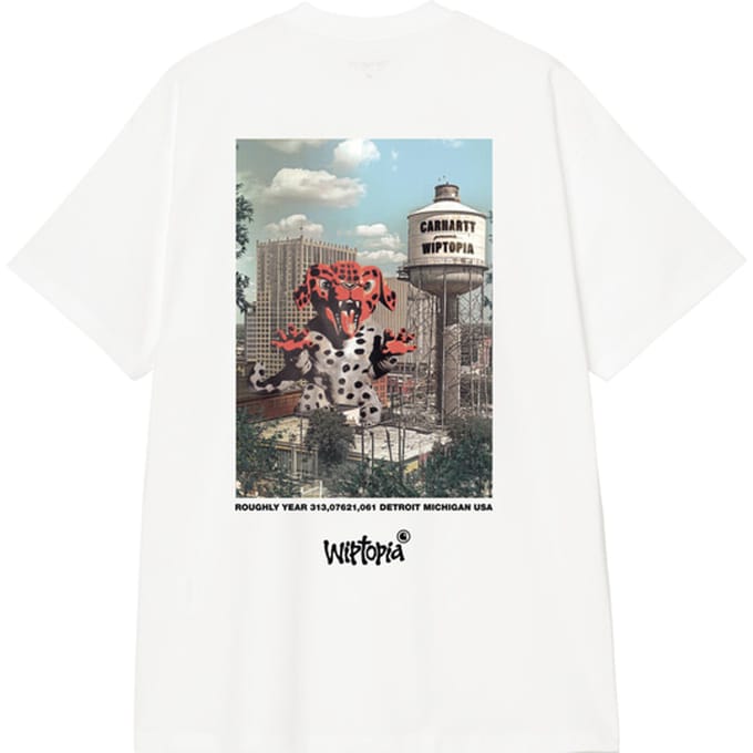 Carhartt Wip Wiptopia T-shirt Wit