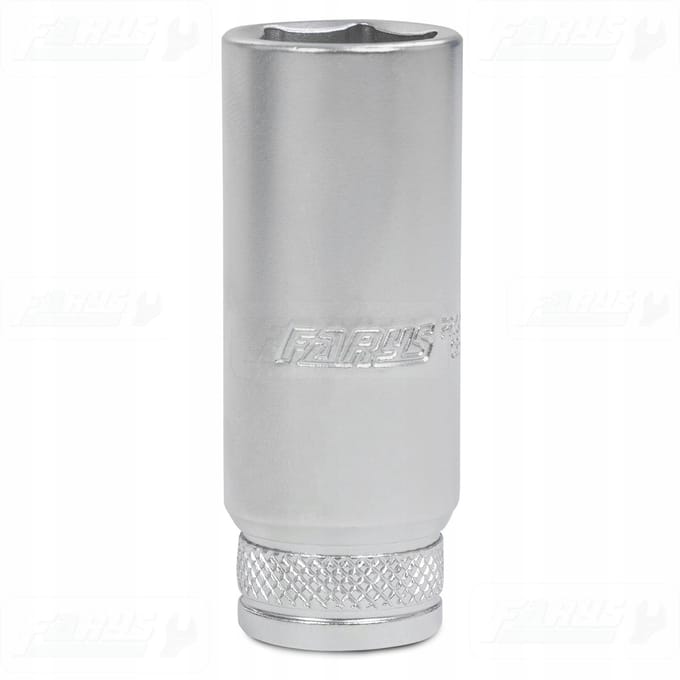 Farys Pro Lange Inbusdop 1/4" 13mm - Chroom-Vanadium Staal