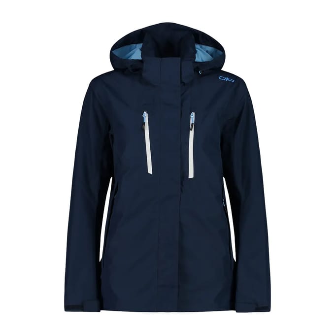 Dames waterdichte zip-up jas met capuchon CMP
