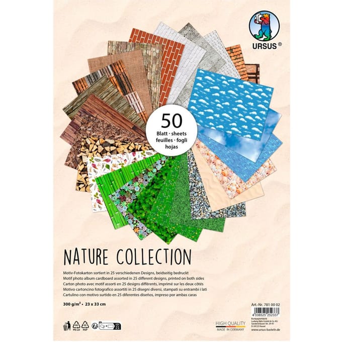 Motief fotokarton collectie "Nature"