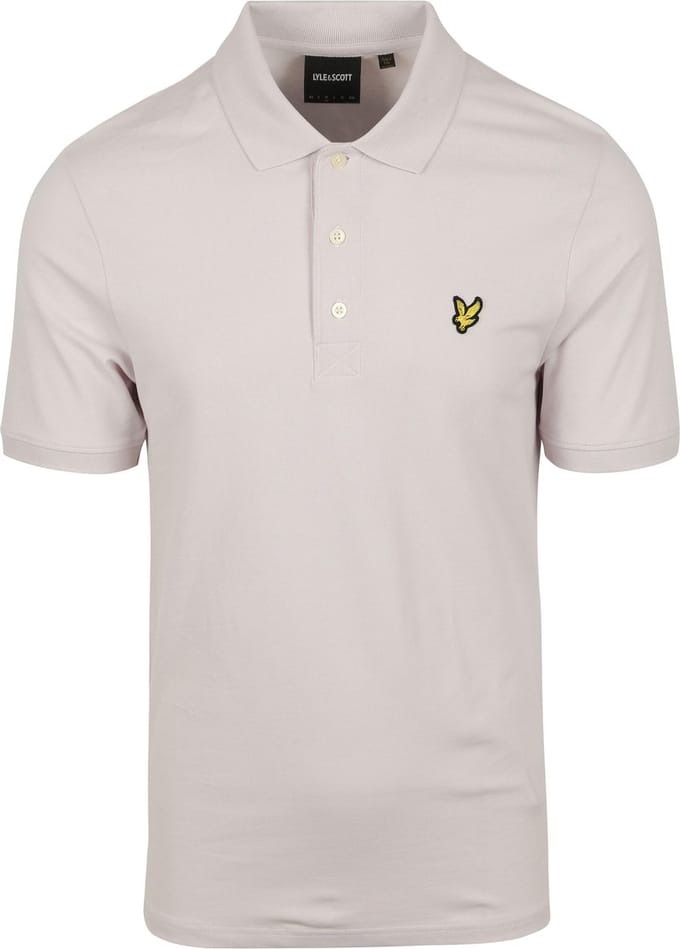 Lyle and Scott Polo Lilac Mist - Maat M - Heren