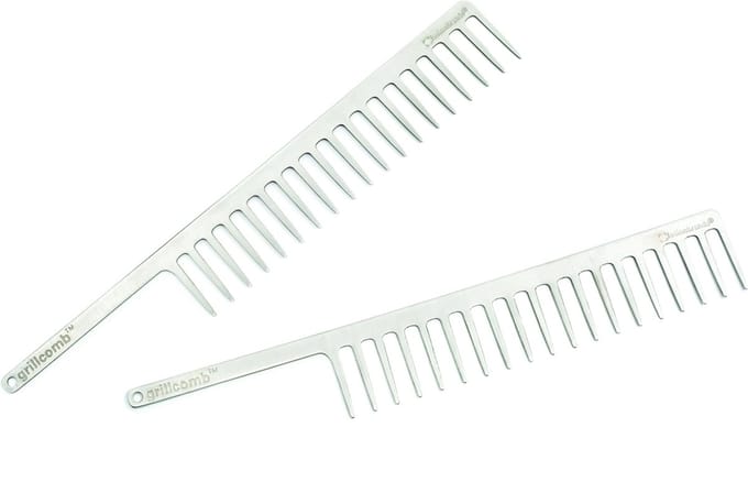 GrillpenGrillComb - Rvs - Set van 2 stuks