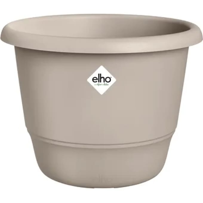 Elho Bloempot Amiga - Kunststof - Paddenstoel Beige - Diam.3xh20cm