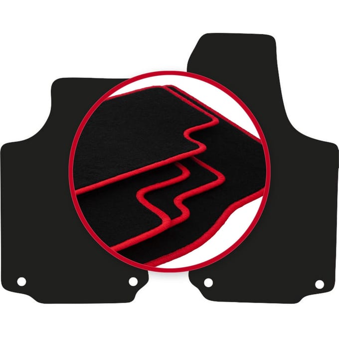 CARLUX-RED automatten voor: Opel Tigra B TwinTop, cabrio (2003-2008)
