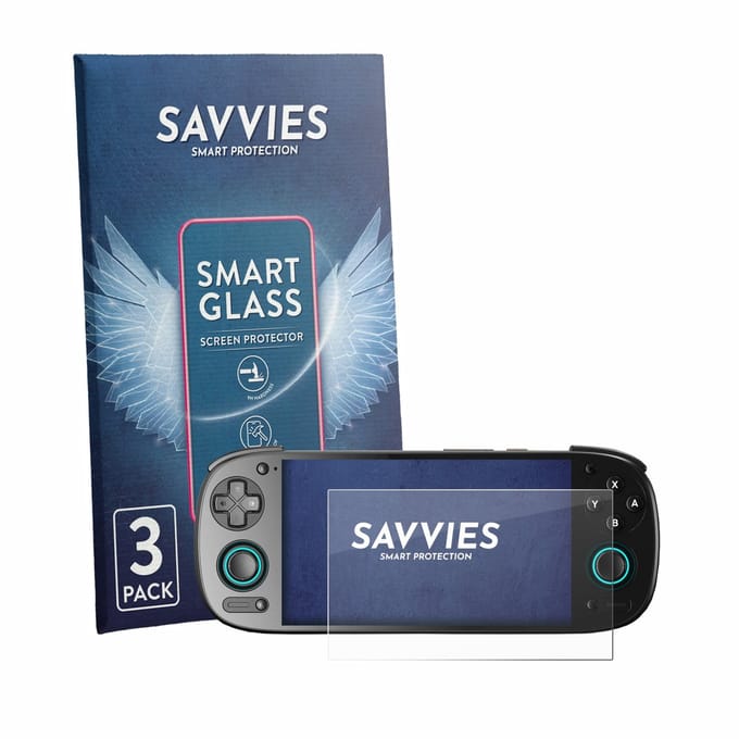3 Stuks Savvies Screenprotector - geschikt voor Retroid Pocket 5 - beschermfolie glas transparant