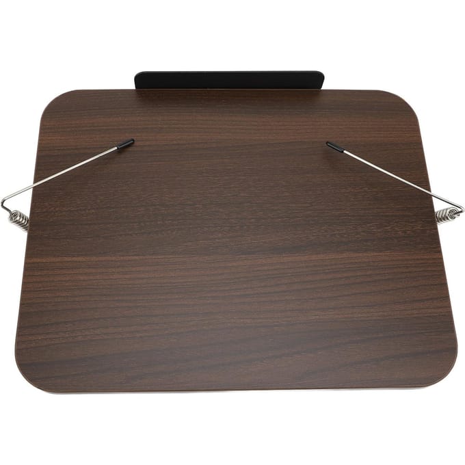 Support de lecture avec base rotative à 360 degrés et pinces à pages Support élévateur multifonctionnel Porte-livre noir