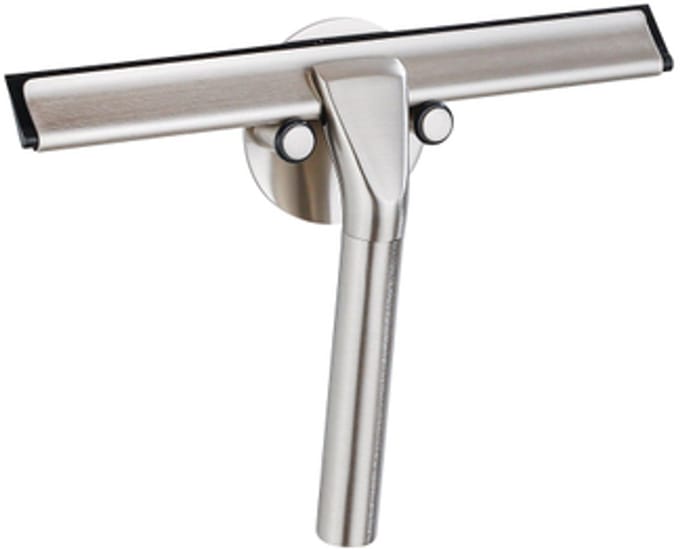 FugaFlow Eccelente Acces Glaswisser - houder - 22cm - Geborsteld RVS PVD (RVS)