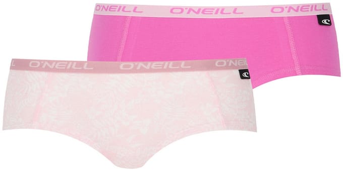 6-Pack – O’Neill Dames hipster – Ondergoed – Katoen – Island Sky – Roze