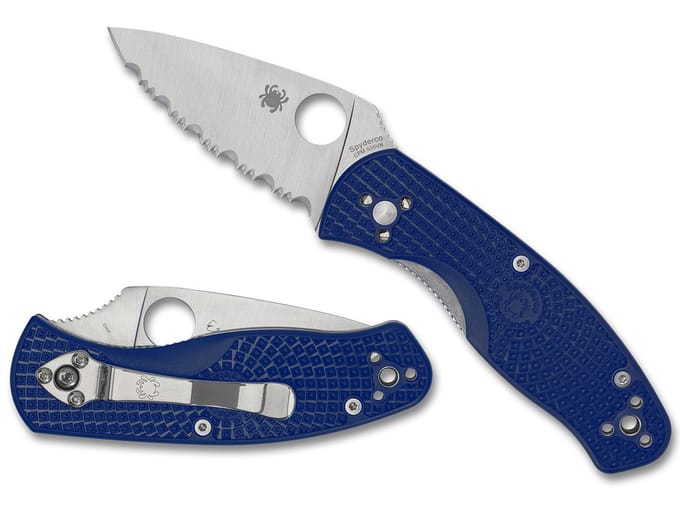 Spyderco Zakmes Persistence Lightweight Blue CPM S35VN SE