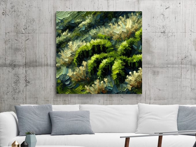Kunstprint | Wanddecoratie | Canvas | 60 × 60 cm