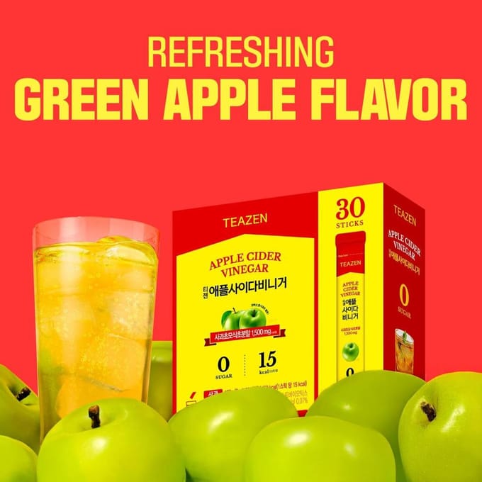 [TEAZEN] Appelciderazijn 30 stuks 30EA