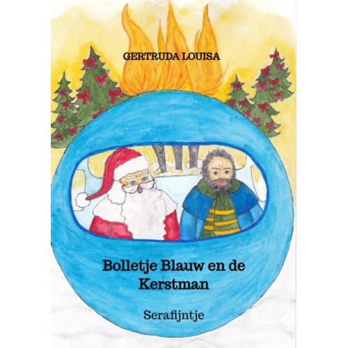 Bolletje Blauw En De Kerstman - Gertruda Louisa