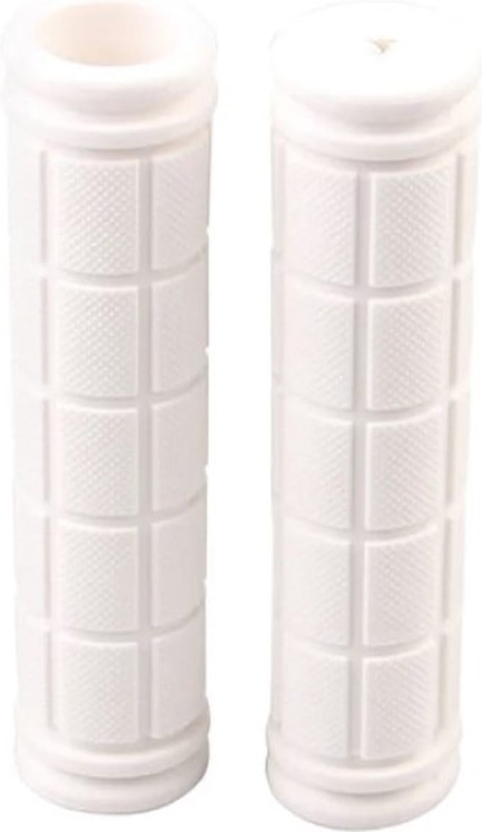Go Go Gadget - Fietshandvatten - Universeel - Extra Grip - Handig te monteren - Anti-slip - Stevig - Rubber - Wit