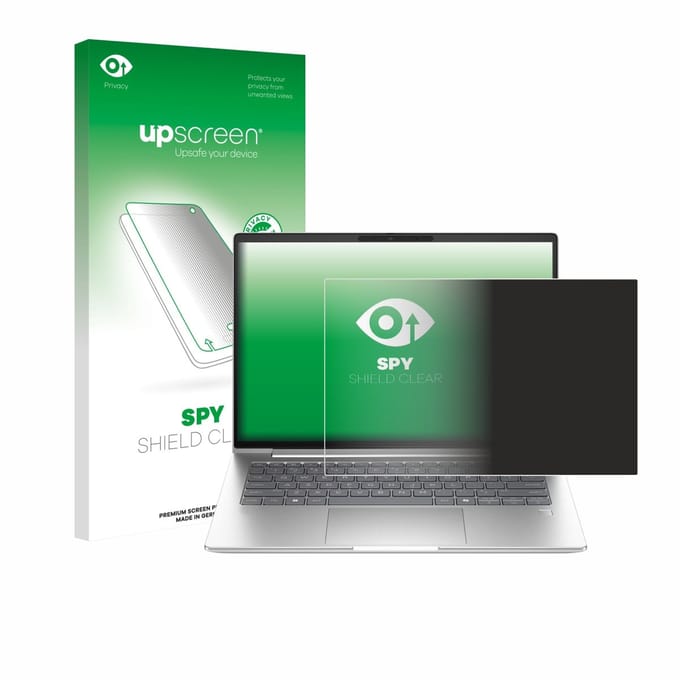 upscreen - privacy screenprotector voor HP ProBook 4 G1a 14" - Folie Beschermfolie Blauwlichtfilter
