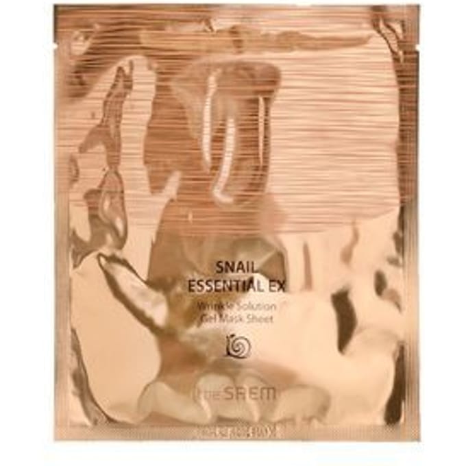 The Saem - Snail Essential EX Wrinkle Solution Gel Mask Sheet 28g x 1 pc