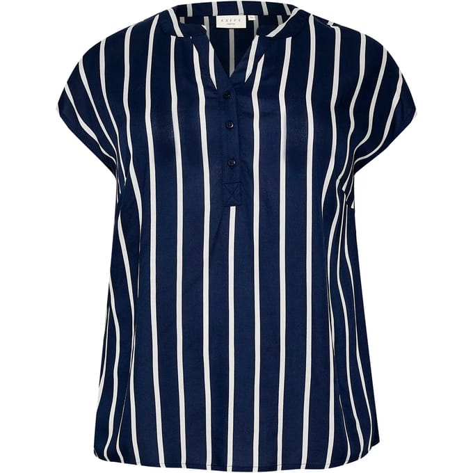 Vrouwenblouse KAFFE Curve Sida Wing Sl