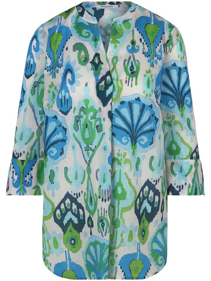Lange blouse Van Peter Hahn wit