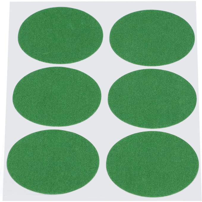 1 Vel 6 stuks Biljartlaken Reparatiestickers Eenvoudig aan te brengen Poolaccessoires Biljarttafellaken green