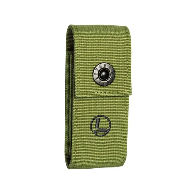 Leatherman Nylonholster - Holster voor Charge, Crunch, Rebar, Rev, Skeletool, Wave & Wingman - Mosgroen, Midden