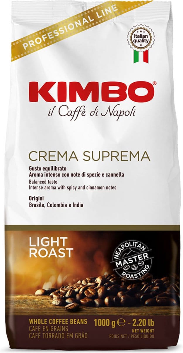 Kimbo Crema Suprema - koffiebonen - 1 kilo