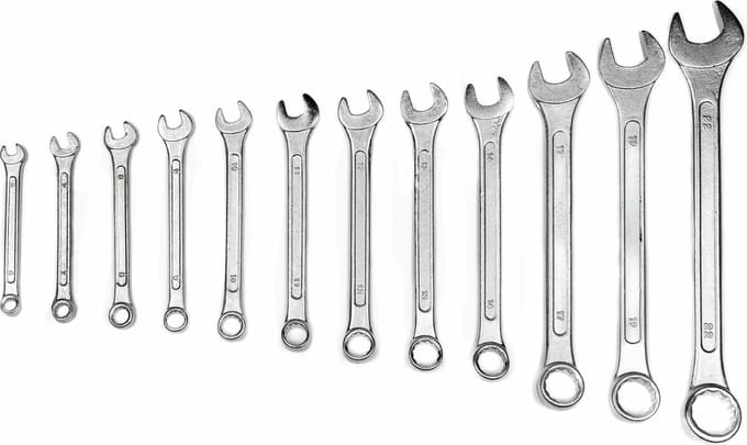 Benson Ring Steek - 12 Delige Set met Etui - 6 t/m 23
