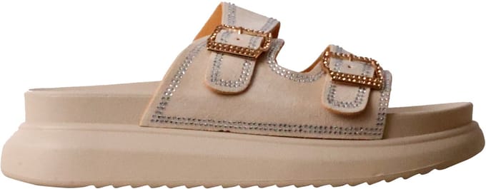 Joalice platte instapsandalen