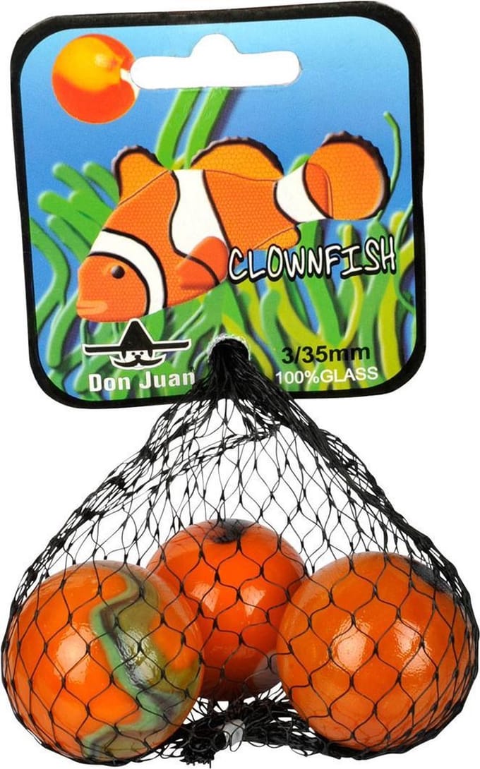 Knikkers Clownfish 3/35mm