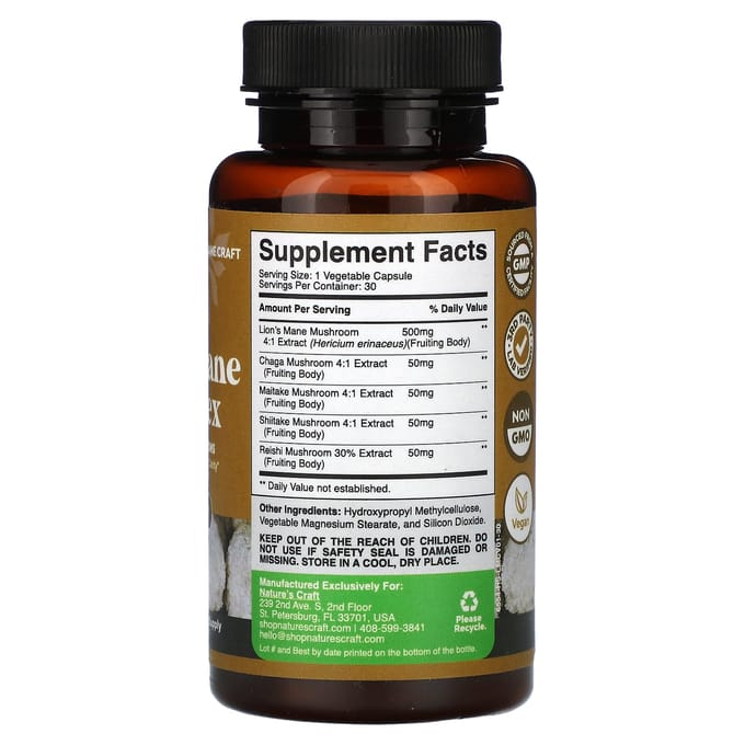 Nature'S Craft, Herten Gewei Complex, 30 Capsules