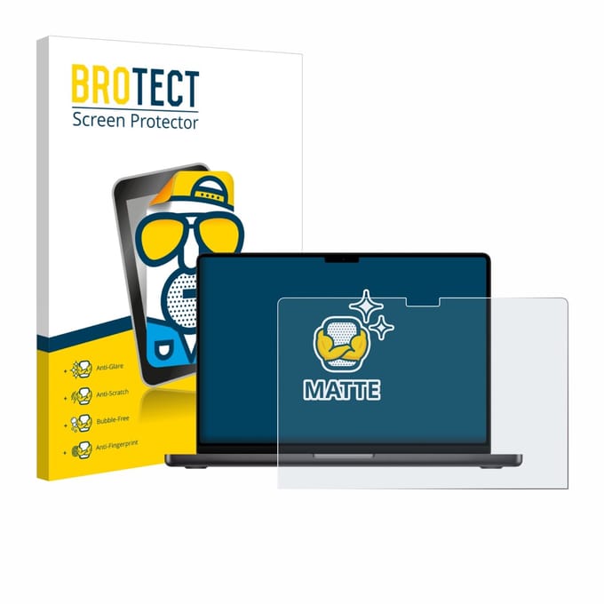 BROTECT - Screenprotector voor Apple MacBook Pro 14" M5 2025 - Folie Beschermfolie matte