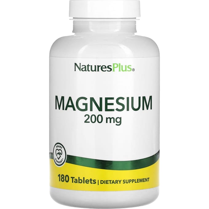 Magnesium, 200mg, 180 Tabletten