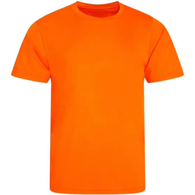 Herensportshirt 'Cool Smooth' Electric Orange - M