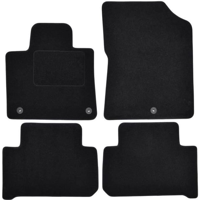 Vloermatten - KIA - Sorento - Zwart velours - 4 stuks - Precieze pasvorm