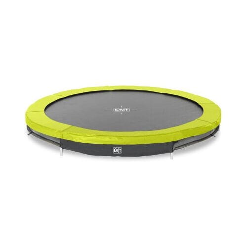 EXIT Silhouette Sporttrampoline ø244cm - Inground - Ingraaftrampoline - Rond - Voor Kinderen - Groen