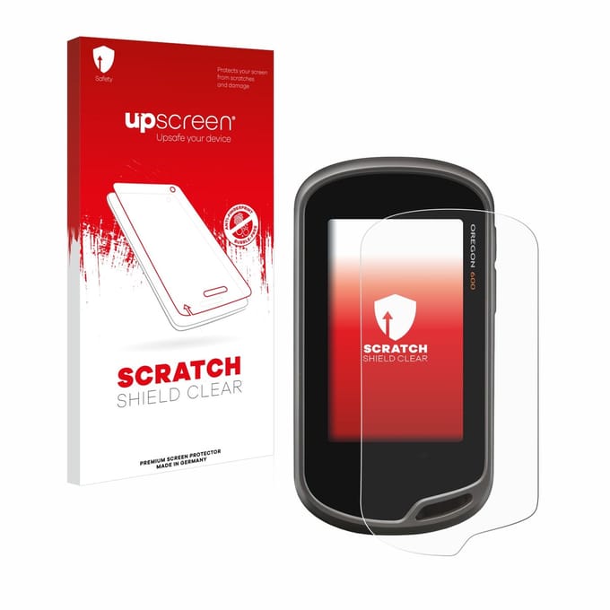 upscreen - Screenprotector voor Garmin Oregon 600 - Folie Beschermfolie transparant