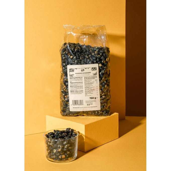 KoRo | Geroosterde en gezouten zwarte sojabonen 750 g