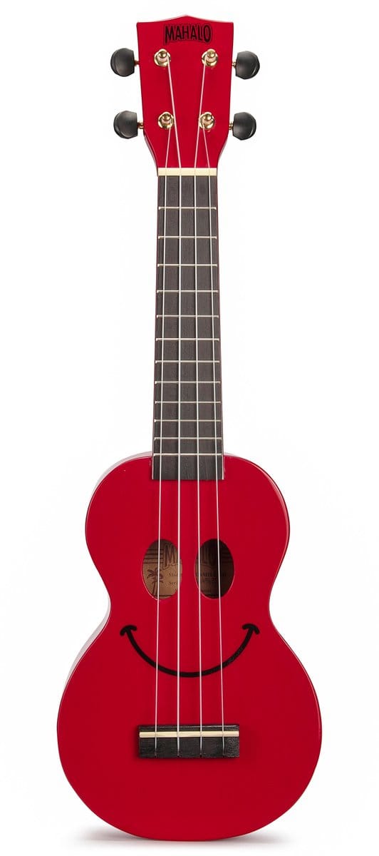 Soprano ukelele - Mahalo U-SMILE - Smiley Series - Rood