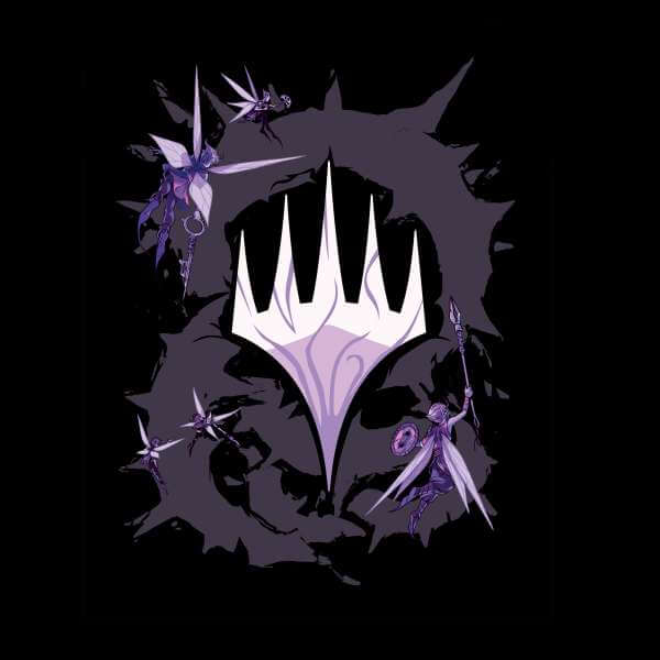 Magic The Gathering Throne of Eldraine Fairytale Men's T-Shirt - Black - M