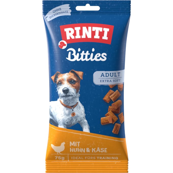 Rinti - Snack Bitties 16x75g - Kip & Kaas