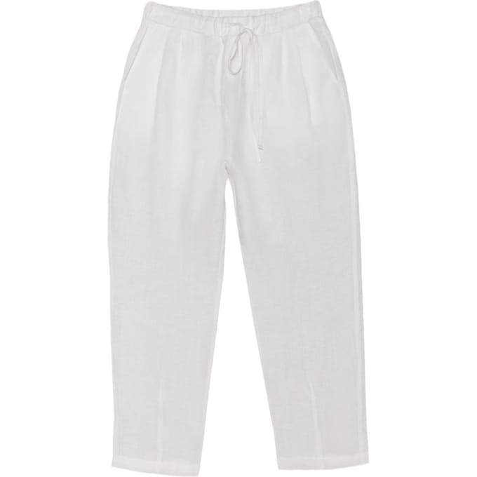 Mikuta The White Linen Pants White Taglia: M | Pantaloni Outlet | Donna | Bianco
