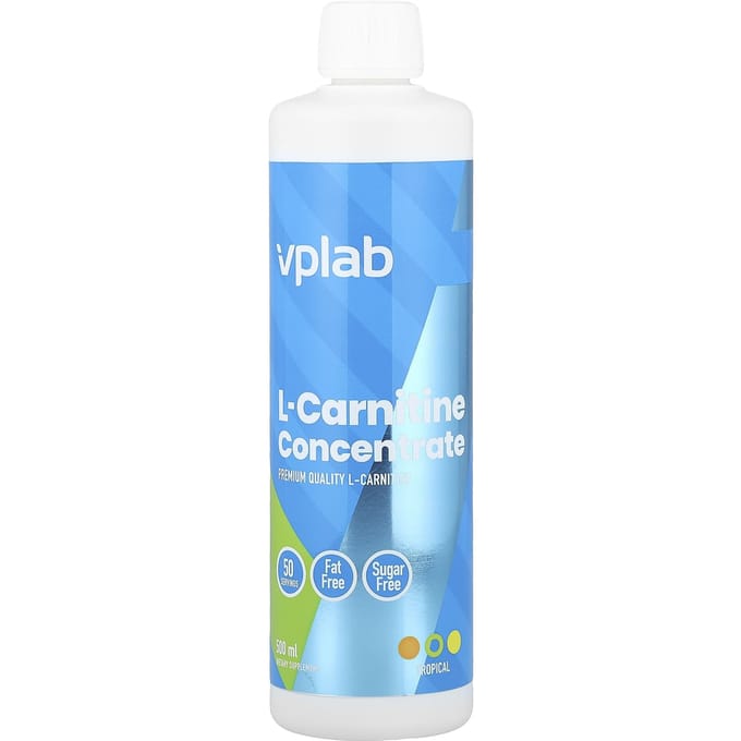Vplab, L-Carnitine Concentraat, Tropisch, 500ml